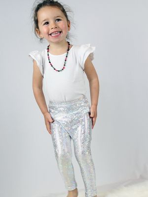 Jade Sparkle Baby Toddler Leggings/Tights