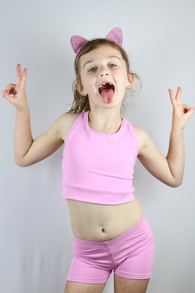 Crop tops shop for little girl